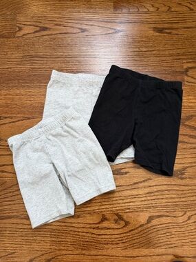 Cat & Jack Black and Heather Gray Kids Leggings Pack